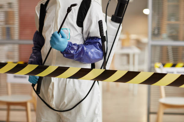 Professional Blood Cleanup technician working in Ringwood, NJ